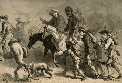 Upproret av New England Yeomanry, 1877. av Albert Bobbett