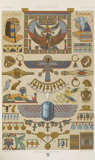 Egyptisk, tallrik 4 från 
