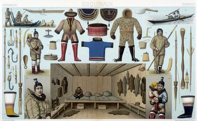 Illustration av A. Racinet (1872). av Albert Charles August Racinet