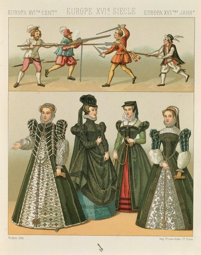 "Le Costume Historique" (The Complete Costume History) av Auguste Racinet, IV volym av Albert Charles August Racinet