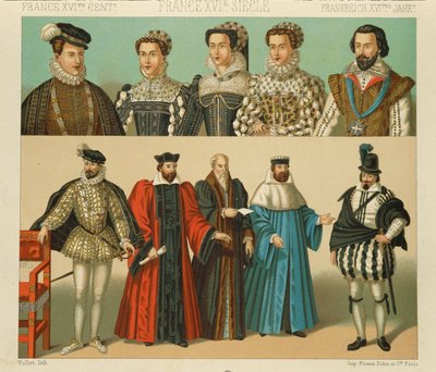 "Le Costume Historique" (The Complete Costume History) av Auguste Racinet, IV volym av Albert Charles August Racinet