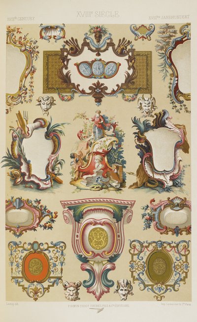XVIII Century, skylt 93 från 