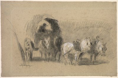 En mjölnarvagn av Albert Charles Lebourg