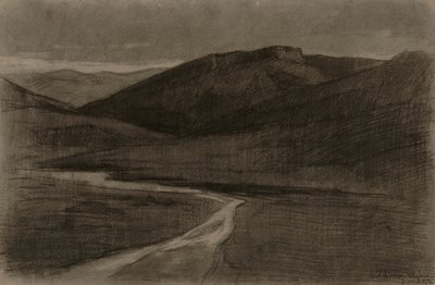 Algeriskt landskap av Albert Charles Lebourg