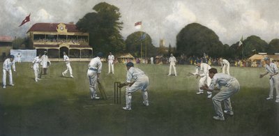 Kent Eleven Champions, 1906 av Albert Chevallier Tayler