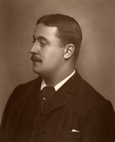 Mons Marius, fransk skådespelare, 1888. av Albert Deneulain