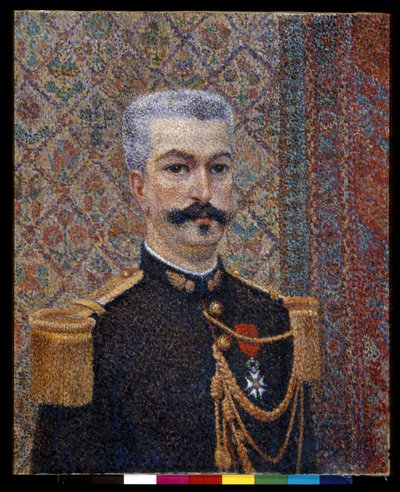 Porträtt av Monsieur Poole (olja på duk) av Albert Dubois Pillet