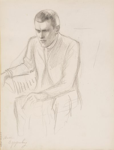 Bertel Gripenberg av Albert Edelfelt