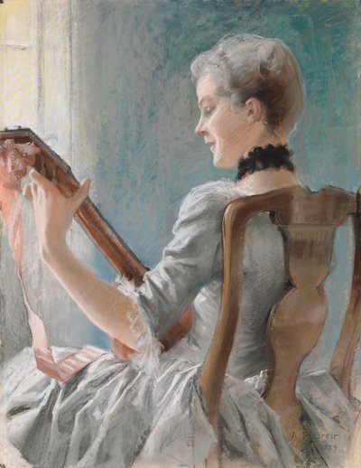 Dalins vårsång av Albert Edelfelt