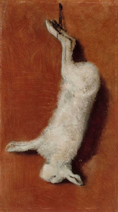 Död hare, studie av Albert Edelfelt