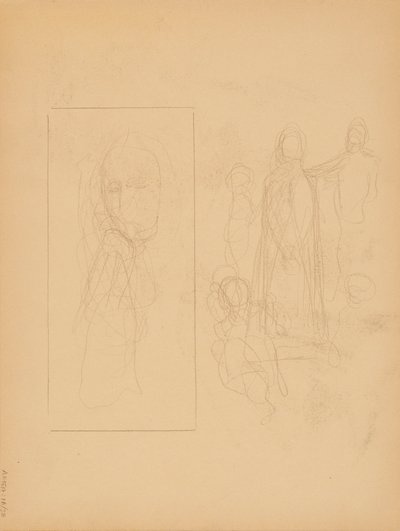 Personalens utkast av Albert Edelfelt