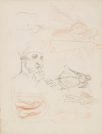 Personalens utkast av Albert Edelfelt