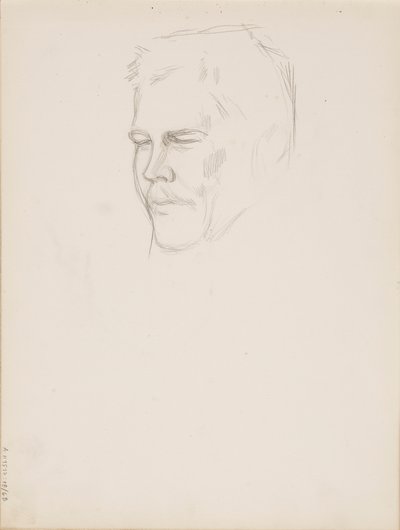 Juho Rissanen av Albert Edelfelt