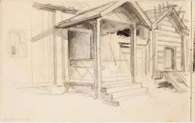 Karlssons stuga, Haikko av Albert Edelfelt