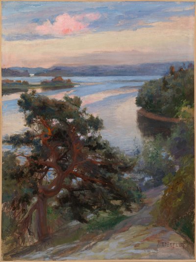 Landskap från Haikko av Albert Edelfelt