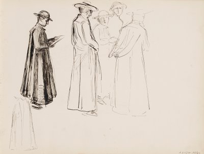 Prästerskap av Albert Edelfelt