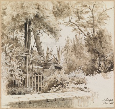 Park i Rom av Albert Edelfelt