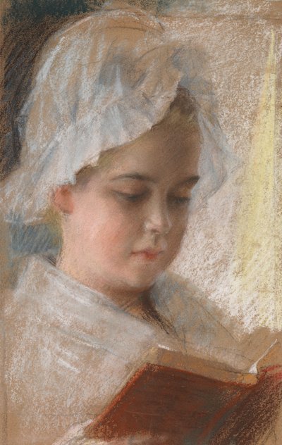 Porträtt av Berta Edelfelt, studie av Albert Edelfelt