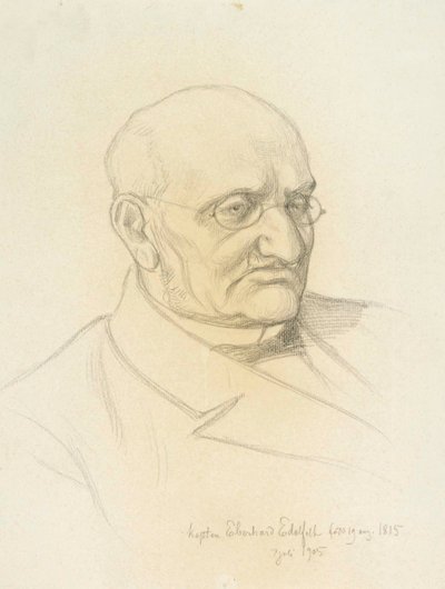 Porträtt av kapten Eberhard Edelfelt av Albert Edelfelt