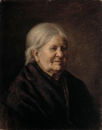 Porträtt av Fredrika Snygg (Tajta) av Albert Edelfelt