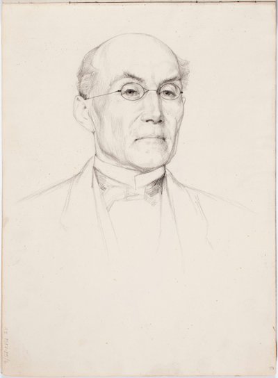 Porträtt av en man av Albert Edelfelt