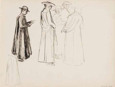 Prästerskap av Albert Edelfelt