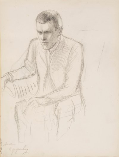 Bertel Gripenberg av Albert Edelfelt