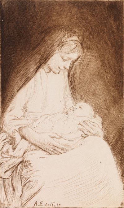 Utan titel av Albert Edelfelt
