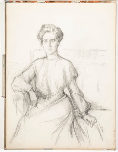 Utan titel av Albert Edelfelt