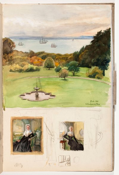 Utan titel av Albert Edelfelt