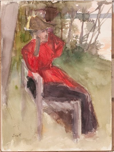 Utan titel av Albert Edelfelt
