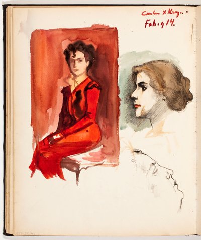 Utan titel av Albert Edelfelt