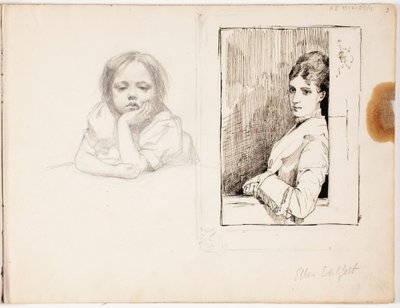 Utan titel av Albert Edelfelt