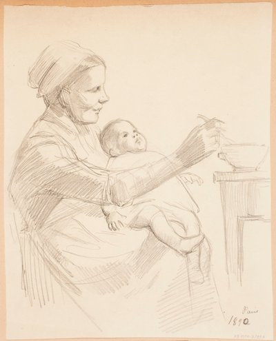 Utan titel av Albert Edelfelt
