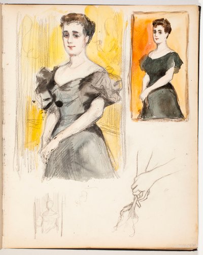 Utan titel av Albert Edelfelt