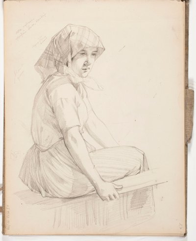 Utan titel av Albert Edelfelt