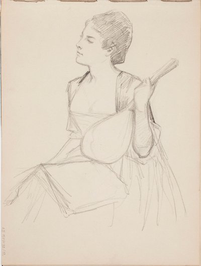 Utan titel av Albert Edelfelt