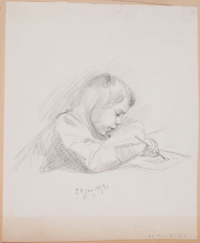 Utan titel av Albert Edelfelt