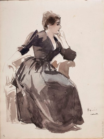 Utan titel av Albert Edelfelt