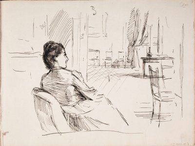Utan titel av Albert Edelfelt