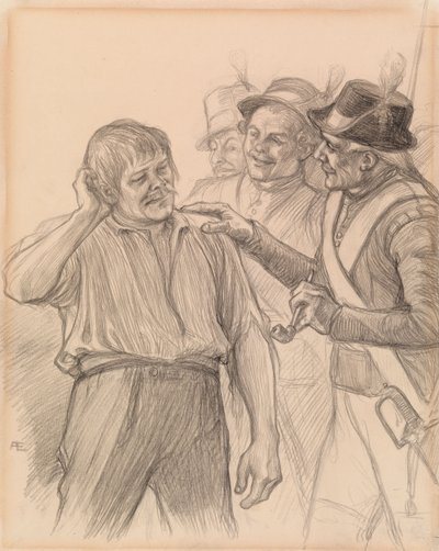 Utan titel av Albert Edelfelt