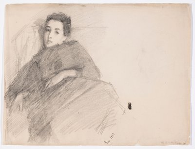 Utan titel av Albert Edelfelt