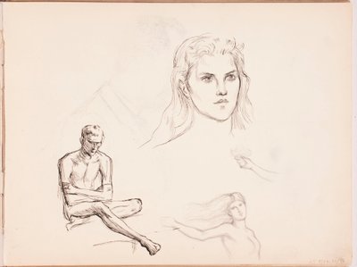 Utan titel av Albert Edelfelt