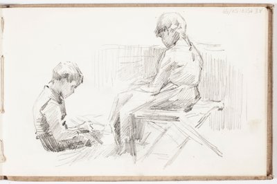 Utan titel av Albert Edelfelt