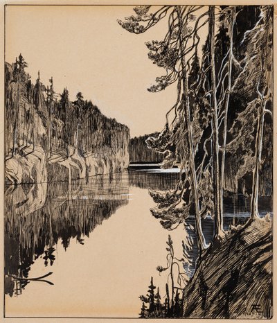Utan titel av Albert Edelfelt