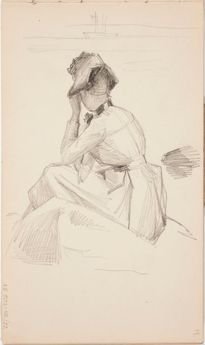 Utan titel av Albert Edelfelt