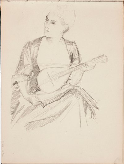 Utan titel av Albert Edelfelt