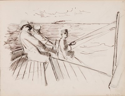Utan titel av Albert Edelfelt