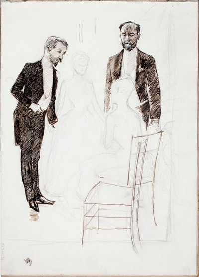 Utan titel av Albert Edelfelt