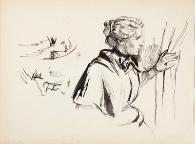 Utan titel av Albert Edelfelt
